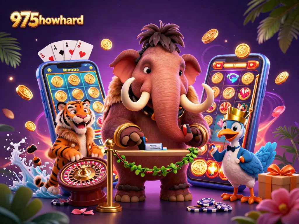 Experience high-stakes gambling excitement at 975howard with vivid visuals and engaging characters.