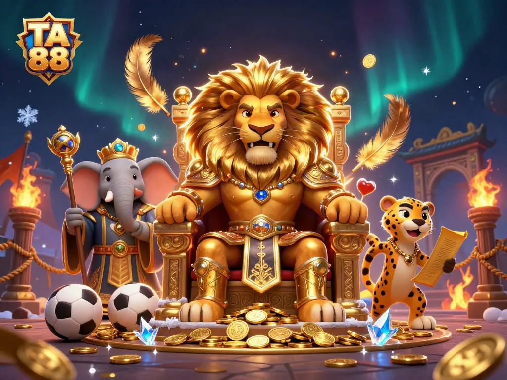 Experience the excitement of TA 88 sports betting with dynamic characters and thrilling visuals.