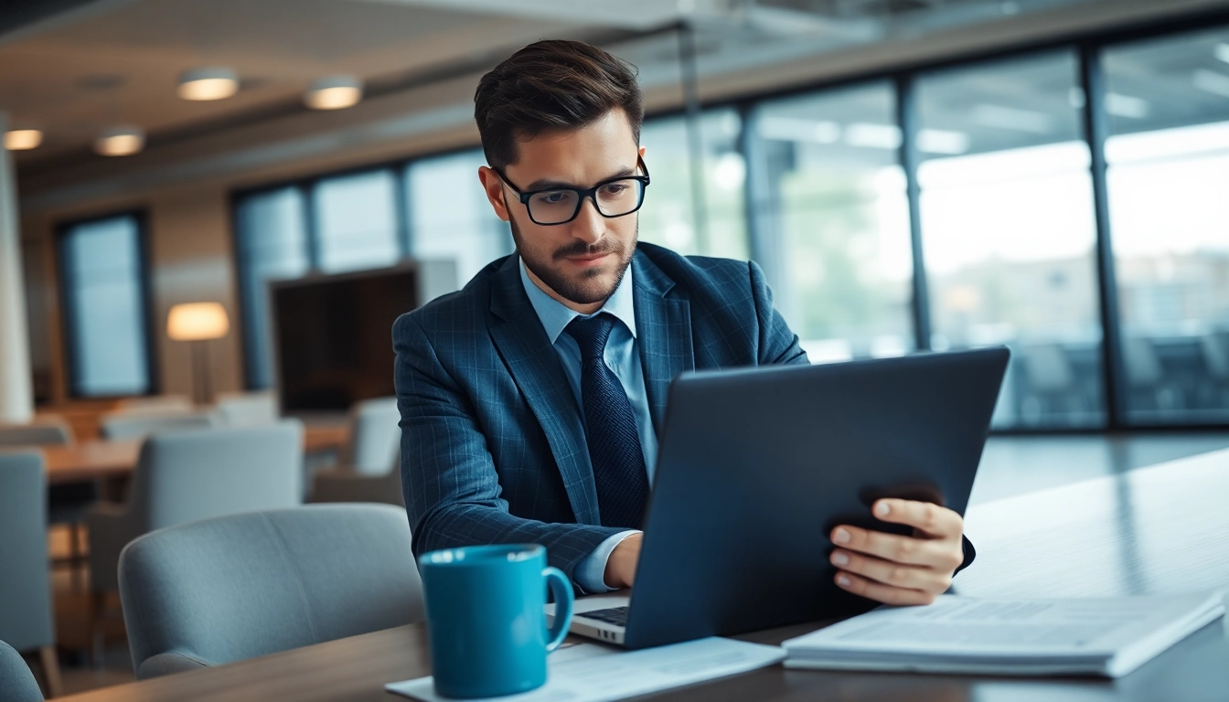 Headhunter Ingenieure conducting professional interviews in a modern office setting.